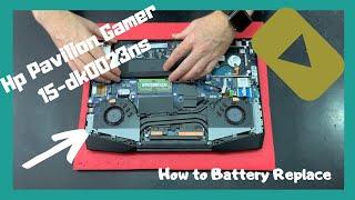 How to Battery Replacement  Hp pavilion Gaming 15-dk0023ns Disassembly