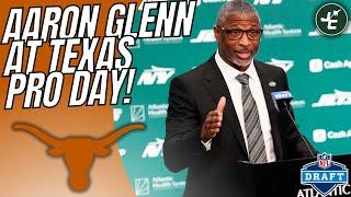 REPORT: Aaron Glenn Attends Texas Pro Day | TONS Of Prospects That Make Sense For The New York Jets