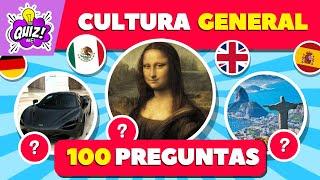 ¿Cuánto Sabes? 100 Preguntas de Cultura general   | QUIZ Me!