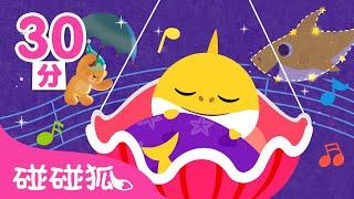 寶寶最愛睡前兒歌特輯 | 床邊兒歌 晚安曲   連續播放 童謠 兒歌 | 鯊魚寶寶 Baby Shark 碰碰狐 Pinkfong!