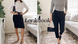 OFFICE LOOKBOOK // Professional Outfit Ideas for Work + Internships