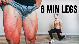 The PERFECT Home LEG Workout (Only 6 MIN)