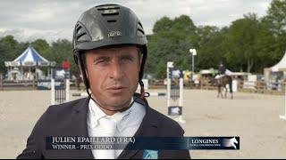 LGCT Paris Julien Epaillard Prix Oddo winning Interview