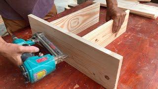 Very Creative And Scientific Woodworking Ideas // Make A Wooden Home Medicine Cabinet Easily At Home