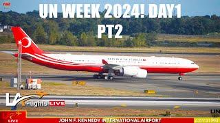 PT2 LIVE JFK: John F Kennedy Airport Action!  | UN WEEK Plane Spotting