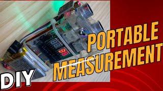 "DIY Portable Distance Meter with Salvaged 7-Segment Displays"