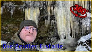 Die Zeidler Eisfälle | 360° Film | Im Reich der Eiskönigin | Tschechien