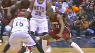 Vinsanity circus flip shot vs Heat 2006 playoffs