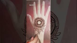 Unique mugal mandala henna design no flower #beautiful #stylishmehndi #shorts #tikki