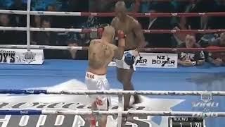 Israel adesanya with most vicious head kick knockout
