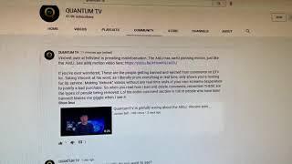 Quantum TV calls me out. Can't admit he's wrong about the A80J's motion