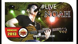 LIHAT!! GAYA KHAS ARIEL " NOAH " SAAT BERNYANYI ... (LIVE KONSER PEKAN BARU 2013)