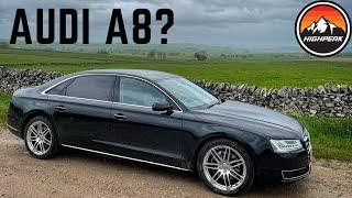 Should You Buy an AUDI A8? (Test Drive & Review MK3 3.0TDI A8L)