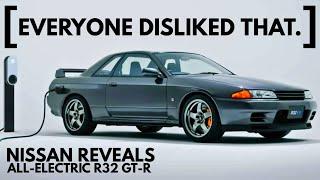 How NOT to Restomod | Nissan Reveals Electric R32 Skyline GTR | Tokyo Auto Salon 2025 | EV News