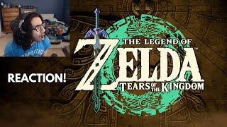 The Legend of Zelda: Tears of the Kingdom Release Date Trailer REACTION!