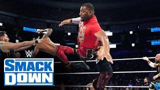 A total melee kicks off the Eight-Man Tag Team Match: SmackDown highlights, Sept. 6, 2024