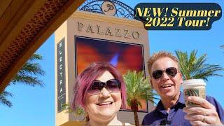 BRAND NEW! PALAZZO LAS VEGAS 2022 | Summer 2022 | What's changed? Where's my coffee?