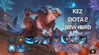 Kez Dota 2 New Hero |  Insane x9 Abilities #kez #dota2newhero #crownfall #newupdate #dota2