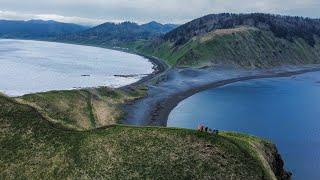 Природа Сахалина. Бирюзовые озера и мыс Евстафия. Sakhalin