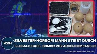 KUGELBOMBEN: Trauriges Fazit! Alle Silvester-Todesopfer haben eins gemeinsam - Illegale Böller!