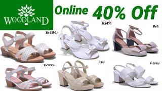 WOODLAND SHOES ONLINE 40% OFF FOOTWEAR COLLECTION WOMEN SANDALS DESIGN FORMAL CASUAL BEST LEATHER