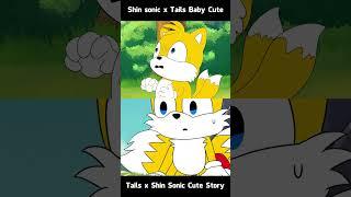 SHIN SONIC x TAILS SO BABY Cute story?! (The Sonic Tapes Animation)