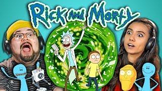 ADULTS REACT TO RICK AND MORTY