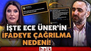 Halk TV Ana Haber Sunucusu Ece Üner'in neden ifadeye çağrıldığı belli oldu! İşte o paylaşım...