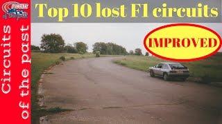 Top 10 Lost F1 Circuits - Abandoned Formula One Tracks - Improved Edition