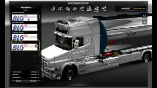 Euro Truck Simulator 2 Scania T Longline Tandem v1