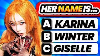 GUESS THE KPOP IDOL [MULTIPLE CHOICE] ️ | KPOP QUIZ 2025
