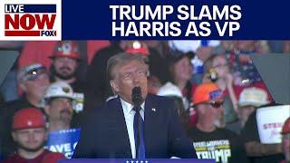 'A $hit Vice President’ Donald Trump slams Kamala Harris over illegal immigration and economy