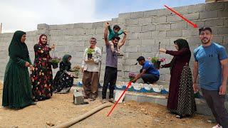 A Beautiful Day in Zahra’s Nomadic Family: Planting Colorful Flowers in the Garden