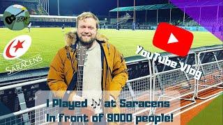 I played music at the StoneX stadium - Home of the Saracens (Vlog)