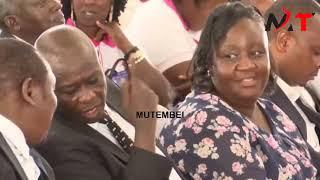 SEE WHAT DP GACHAGUA AND WIFE WERE CAPTURED DOING AT THE BURIAL OF MURUGAMI!!!