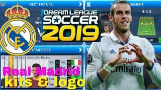 Dream League Soccer 2019 | How To Create Real Madrid Team 2019 Kits and Logo