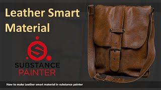 Leather Smart Material - substance painter