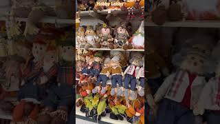 Cute scarecrow decor Fall Decor at HobbyLobby #homedecor #falldecor #autumndecor