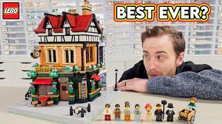 BEST LEGO Modular Building?! Tudor Corner Review