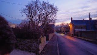 Experience the Beauty of a Sunrise Walk in a Small English Village!