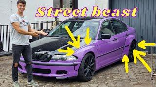 Krasse Transformation! BMW E46 Widebody 10min Umbau