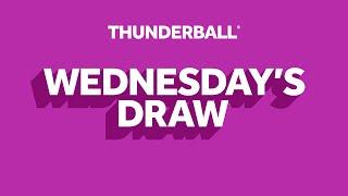 The National Lottery Thunderball draw results from Wednesday 13 November 2024