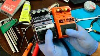 DigiTech Distortion и DOD Grunge FX69. Немного моих доработок этих гитарных педалей.