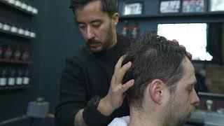 Ultimate ASMR Head Massage Relaxation in Barber Studio