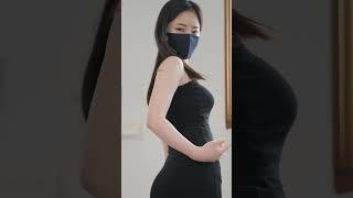 [ 4K 세로룩북 ] 봉긋한 엉덩이 초근접 Ai 실사 몸매가 드러나는 티팬티 여친룩 직캠 underwear Lookbook 햇쏠