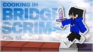 Cooking In Mobile Bridge Scrims || Zeqa Competitive Bridge Montage