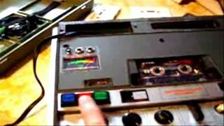 My Wollensak 2590AV cassette recorder by cassette master.