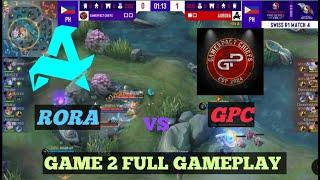 Aurora vs GamerPact Chiefs Game 2 | Day 1 IESF | MLBB