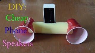 DIY: Cheap Phone Speakers That Don't Use Electricity