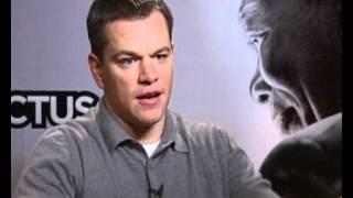 Matt Damon interview on Clint Eastwood's directing